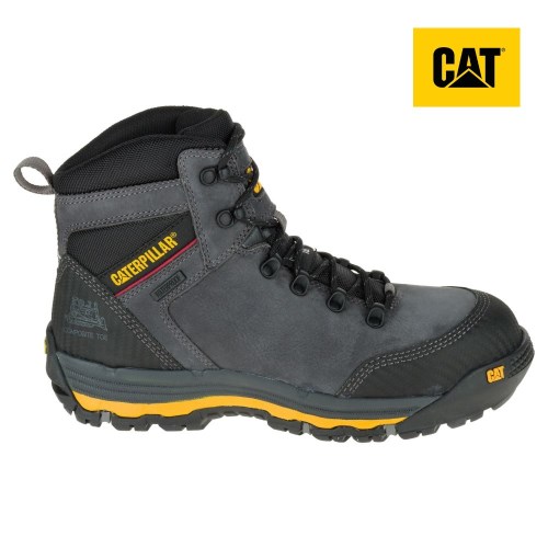 Caterpillar Munising 6" Waterproof Composite Toe S3 HRO SRA Werkschoenen Heren Zwart (PJOL.NL)